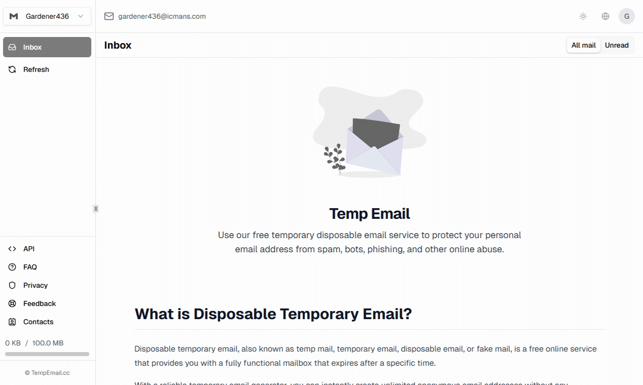 TempEmail.cc