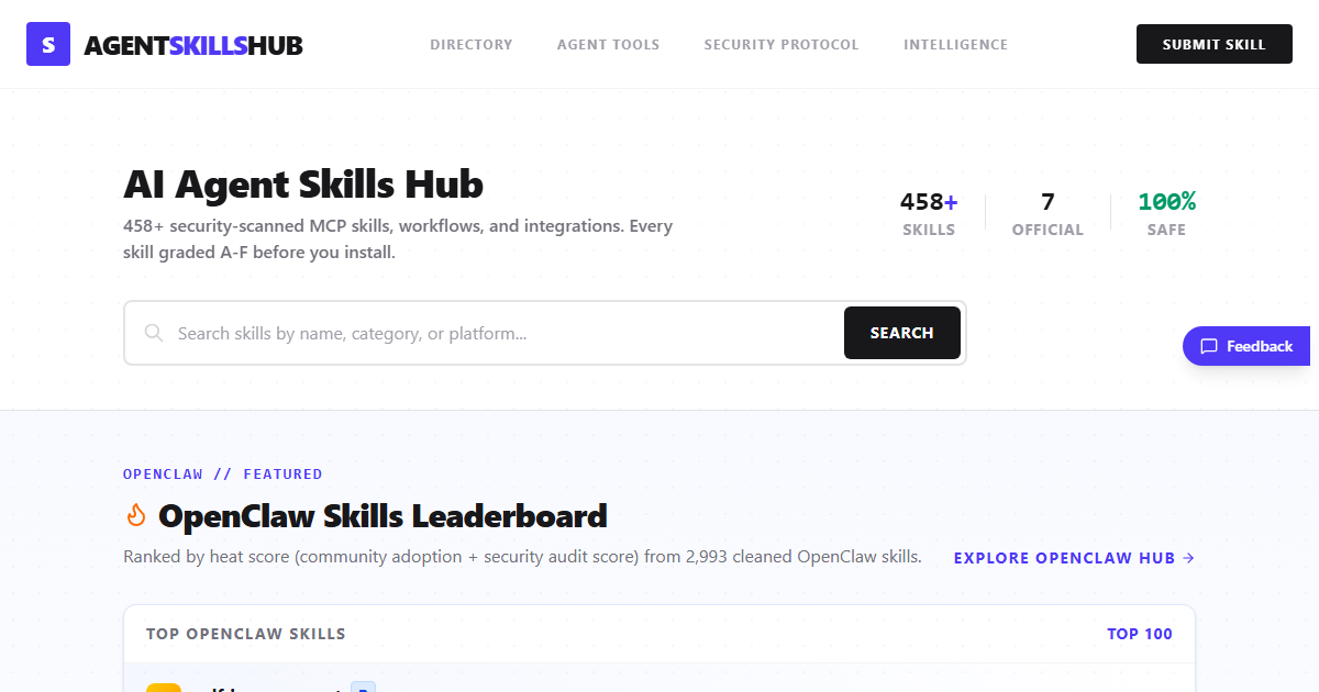 Agent Skills Hub