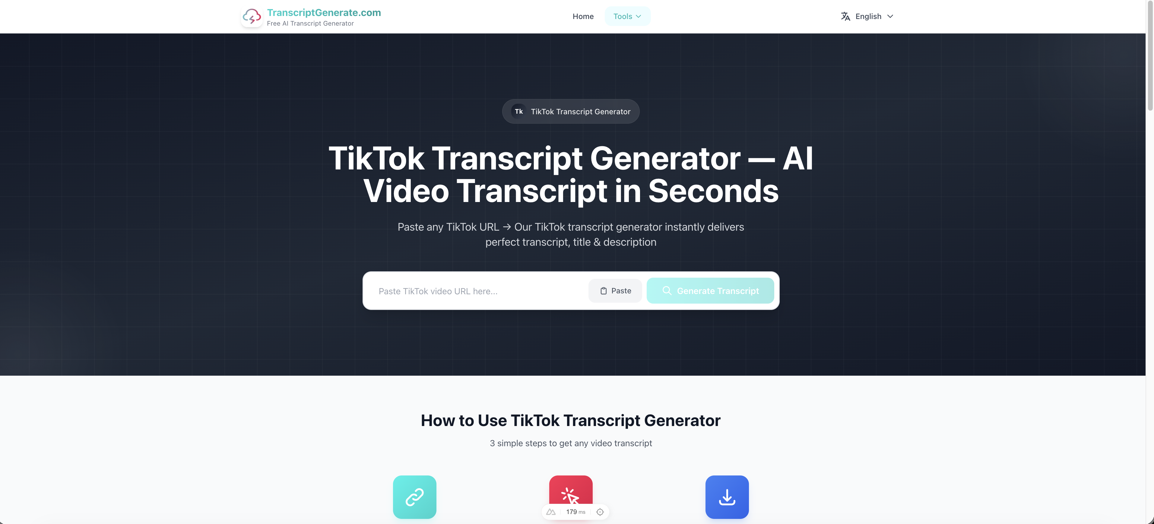 TranscriptGenerate
