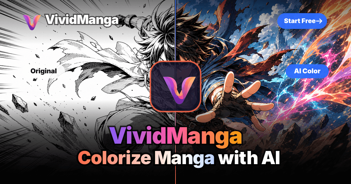 VividManga AI Manga Colorizer