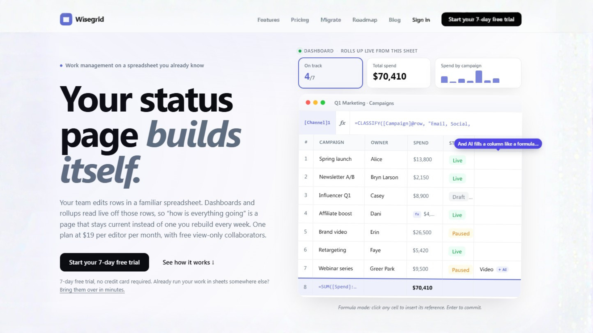Wisegrid