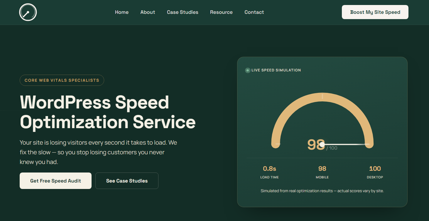 WordPress Speed Optimization